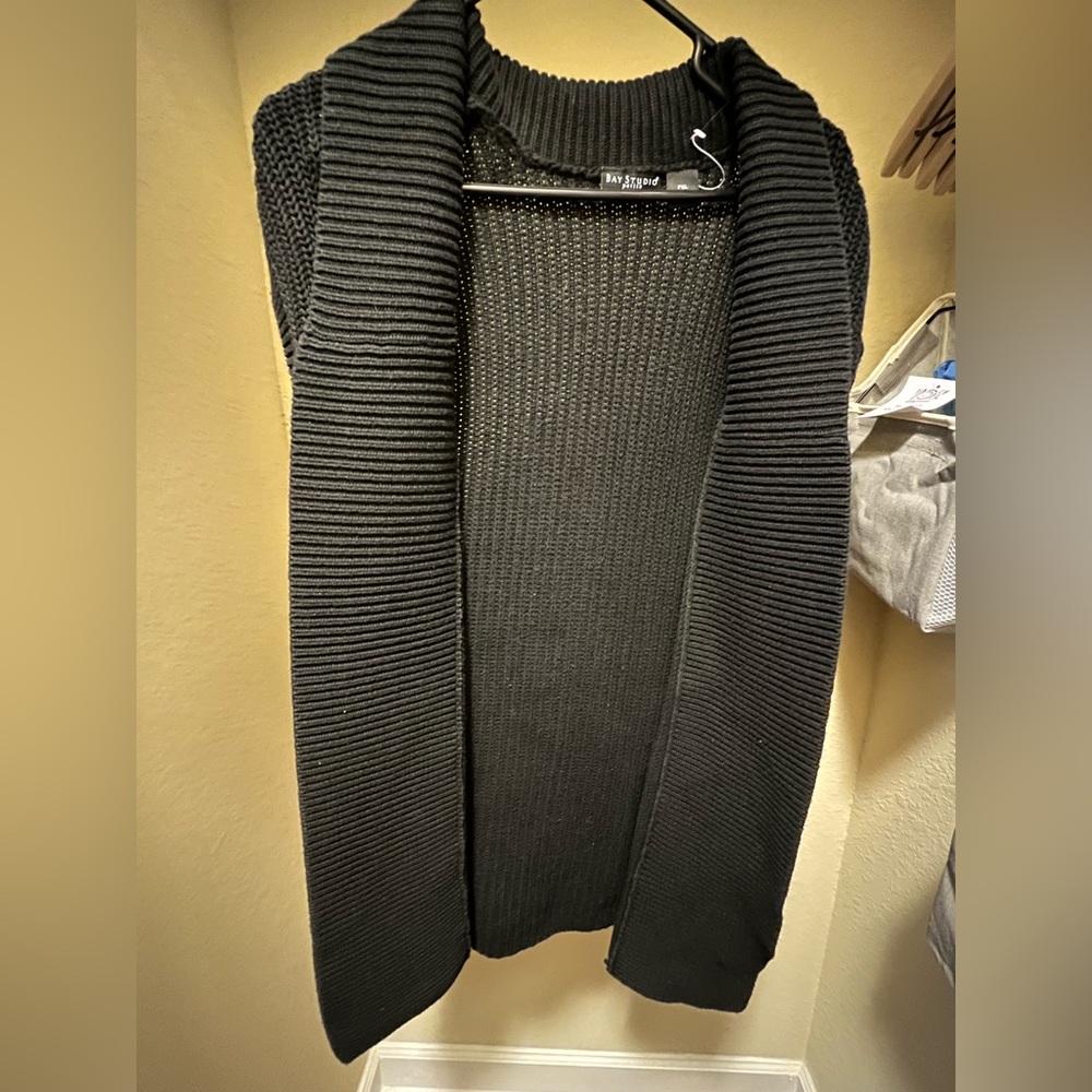 Black sweater